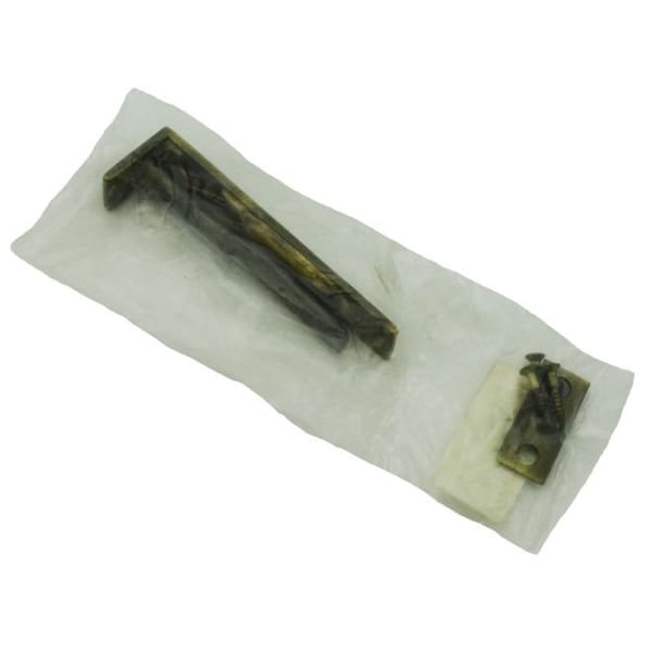 Ives Commercial Solid Brass 4in Manual Flush Bolt Antique Brass Finish 261B5 - main